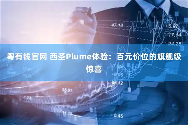 粤有钱官网 西圣Plume体验:百元价位的旗舰级惊喜